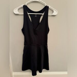 Reformation Black Exercise Dress